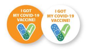 AJC Vaccine Stickers Graphic